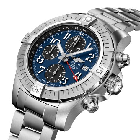 breitling men's avenger chronograph gmt|Breitling Avenger chronograph gmt.